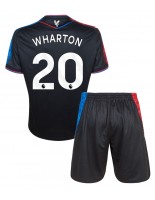 Crystal Palace Adam Wharton #20 Alternativní dres pro děti 2024-25 Krátký Rukáv (+ trenýrky)